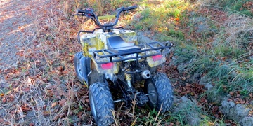 Děti havarovaly na čtyřkolce