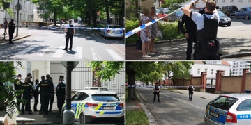Policie evakuuje budovu soudu i okolí