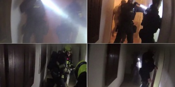 Aktualizace článku: Požár v bytovém domě založil opilec, sám pak skončil v nemocnici