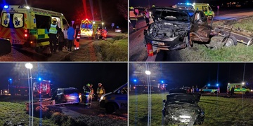 U střetu dvou aut zasahují všechny záchranné složky