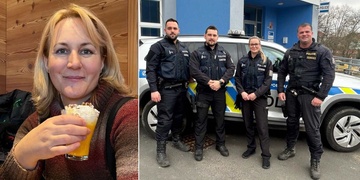 Muži ve skoku zabránila pohotová žena a policisté mu pak sebevraždu rozmluvili