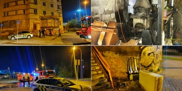 Dva požáry během hodiny