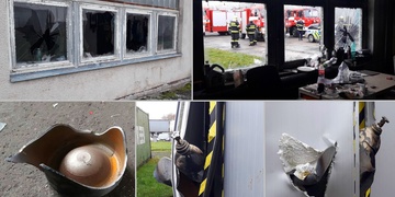 Výbuch tlakové lahve autogenu v dílně - aktualizováno