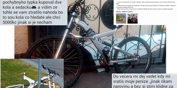 Díky našemu článku má majitel kolo zpět