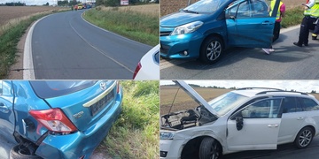 Při střetu vozů byly zraněny řidičky i jejich děti