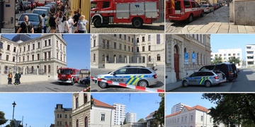 Policie evakuovala všechny plzeňské soudy