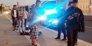 Loupež v centru Plzně