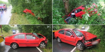 Dvacetiletá řidička nezvládla řízení