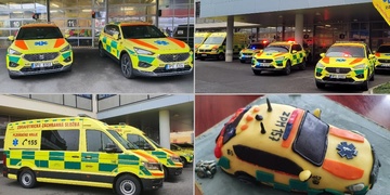 Patnáct zbrusu nových sanitek