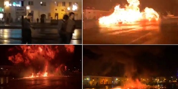 "Megavýbuch v Česku" či povedený pyrotechnický efekt?