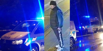 Loupež v Zahradní ulici, tento muž přepadl a zranil ženu