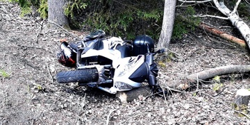 Nezvládl řízení skútru