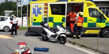 Havárie na kruhovém objezdu