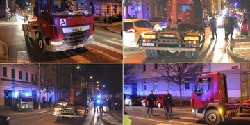 Nákladní vůz srazil a těžce zranil ženu na přechodu