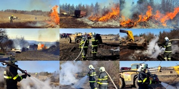 Série požárů bohužel pokračuje