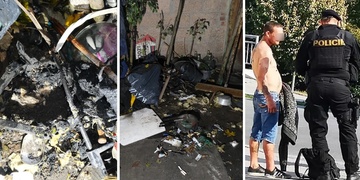 Žhářka chtěla upálit obyvatele squatu