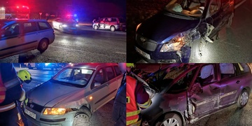 Střet tří vozů mezi Losinou a Chválenicemi