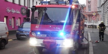 Požár elektroinstalace v domě