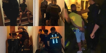 Opilí cizinci řádili v baru jako šílení