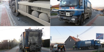 Popeláři srazili chodce