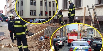 Evakuace dětí z internátu a uzavření okolních ulic