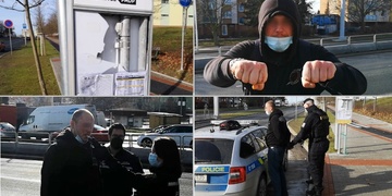 Agresora zadržel pohotový Plzeňák