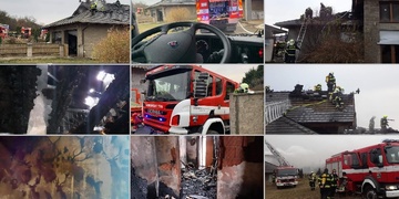 Z fotek vyhořelého domu mrazí v zádech