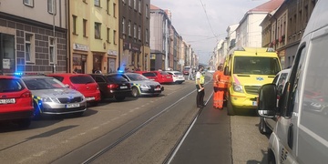 Řidička srazila chodce