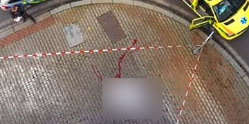 Pád ze sedmého patra nemohl muž přežít