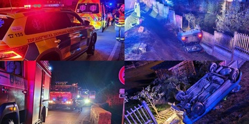 Těžce opilá řidička nezvládla řízení