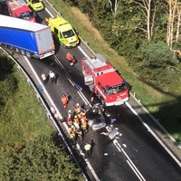 Řidič neměl šanci přežít - aktualizujeme informace o dnešní tragické nehodě