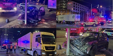 Další vážná nehoda na křižovatce U Jána v Plzni