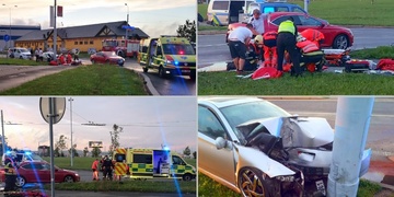 Vážná nehoda u Makra