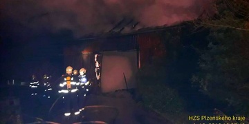 Požár způsobil sedmisettisícovou škodu