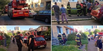 Kdosi v domě na Borech zapálil kanystr hořlaviny