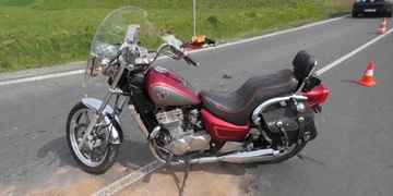 Vrtulník musel transportovat motorkáře i cyklistku