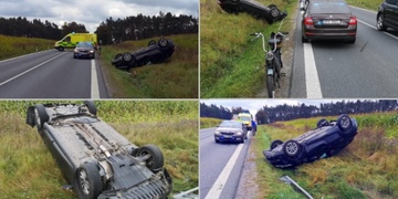 Vyhýbala se Babettě a s autem skončila na střeše