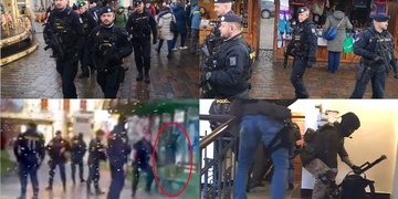 Policisté s dlouhými zbraněmi po Plzni i zásah u Rychtářky
