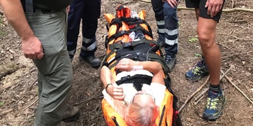 Zraněnou německou seniorku našli turisté
