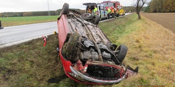 Osmnáctiletý řidič nezvládl řízení a havaroval