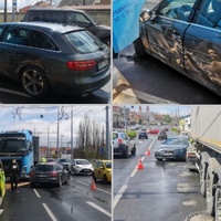 Nehoda na magistrále U Trati