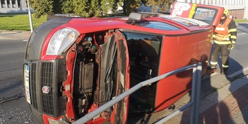 Ranní nehoda v Plzni na Doubravce