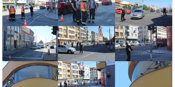 Ze Zlaté Belánky se do ulic sypalo sklo