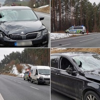 Tragická dopravní nehoda, jedna mrtvá