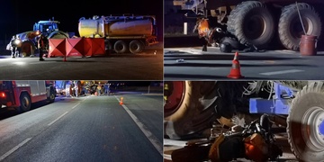 Motorkář střet s cisternou nepřežil