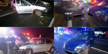 Dvojitá noční nehoda