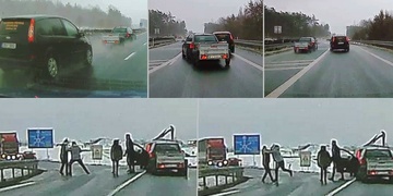 Vybržďování i rány pěstmi