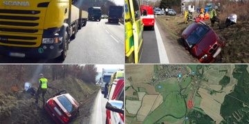 Vážná nehoda uzavřela hlavní tah z Plzně do Klatov