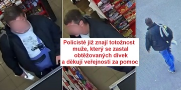 Totožnost muže, který se zastal obtěžovaných dívek, je již známa