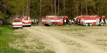 Dva velké lesní požáry